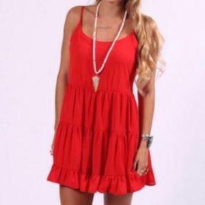 (NWT) Buddy Love Red Hillary Dress